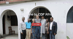 Desktop Screenshot of cdfafrica.org