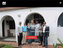 Tablet Screenshot of cdfafrica.org